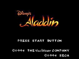 Aladdin game sega cheats rom